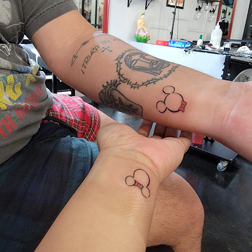 Explore cyberpunk edgerunners tattoo ideas, creative tattoo ideas in Kissimmee, available at Fallen Heroes Tattoo & Piercing (Florida)