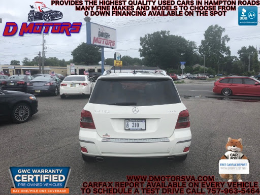 Used Car Dealer «D Motors», reviews and photos, 881 E Little Creek Rd, Norfolk, VA 23518, USA