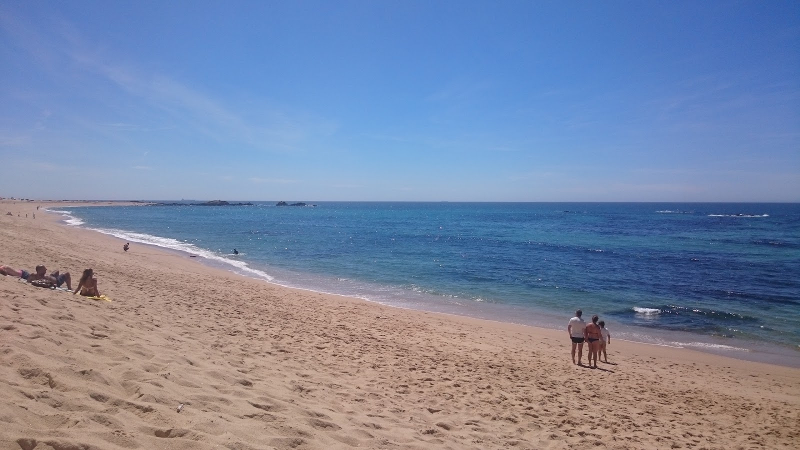 Foto de Pedras do Corgo con arena fina beige superficie