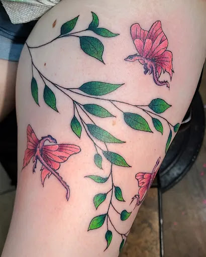 Explore cat outline tattoo ideas, creative tattoo ideas in Torrington, available at Head 2 Toe Tattoo