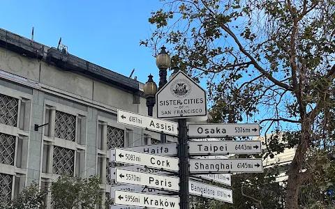 Sister Cities of San Francisco Sign image