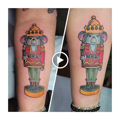 Explore american traditional tattoo filler ideas, creative tattoo ideas in Libertyville, available at Lucky Seven Tattoo