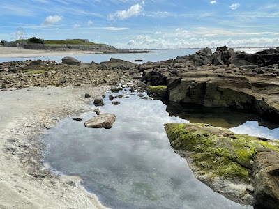 Plage de Locqueltas à Larmor-Plage