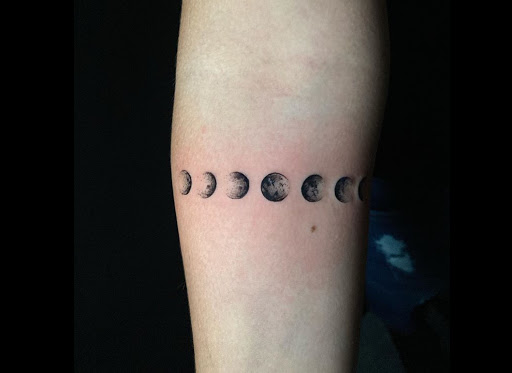 Explore cosmic tattoo ideas, creative tattoo ideas in Hollywood, available at Sacred Eye Tattoos