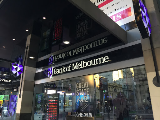Bank of Melbourne Branch Melbourne Bourke Street