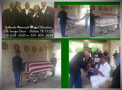 Funeral Home «Bethesda Memorial Funeral Directors & Crematory Services», reviews and photos, 106 Terrace Dr, DeSoto, TX 75115, USA