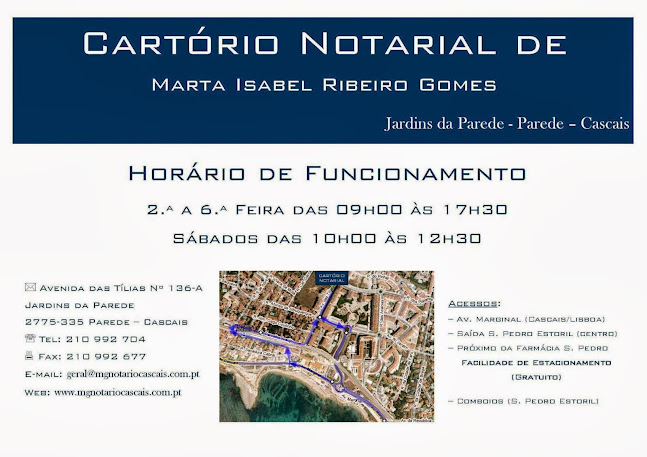 Cartório Notarial de Marta Gomes - Cascais