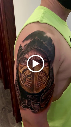 Explore tattoo ideas to cover up, creative tattoo ideas in Clinton, available at Black Relic Tattoo