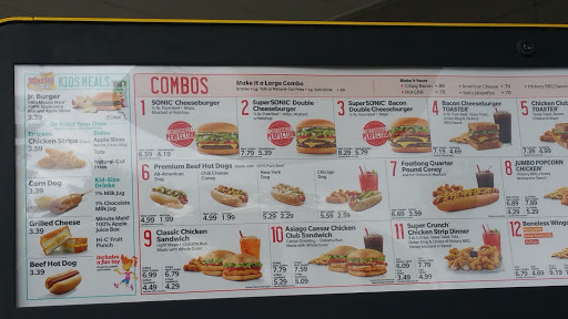 Fast Food Restaurant «Sonic Drive-In», reviews and photos, 1719 E 9 Mile Rd, Pensacola, FL 32514, USA