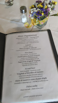 Carte du Da Sandra à Magliano in Toscana