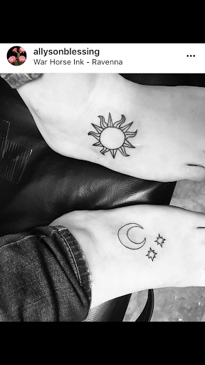 Explore chess piece tattoo ideas, creative tattoo ideas in Kent, available at War Horse Ink