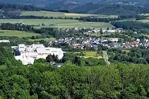 Aussicht von der Blockhütte Langenaubach image