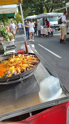 Marché de Cassis commune de Lanton à Lanton