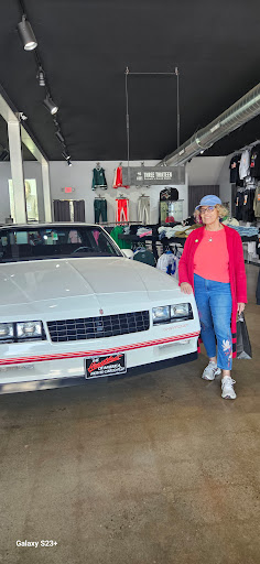 Car on display