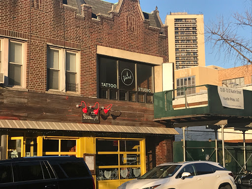 Explore dog paw tattoo ideas, creative tattoo ideas in Forest Hills, available at Yant Studio