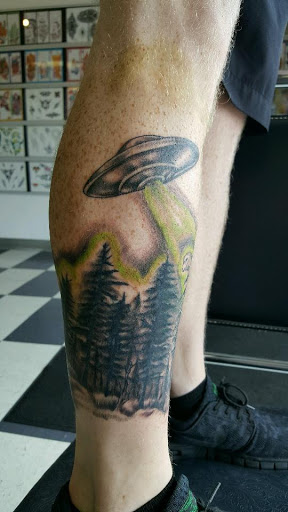 Find goth tattoo ideas for men for your next unique tattoo in Asheville at Aacross The Skin Tattoo Shop