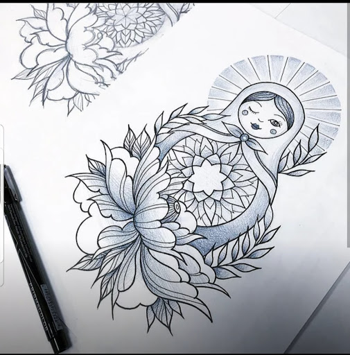 Explore georgia bulldog tattoo ideas, creative tattoo ideas in Rehoboth Beach, available at Tattoo Galaxy (Rehoboth Beach) Piercing & Custom tattoos