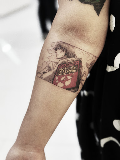 Explore logger tattoo ideas, creative tattoo ideas in Orange, available at Baron Art Tattoo