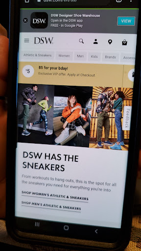 Shoe Store «DSW Designer Shoe Warehouse», reviews and photos, 1820 South Randall Road, Algonquin, IL 60102, USA
