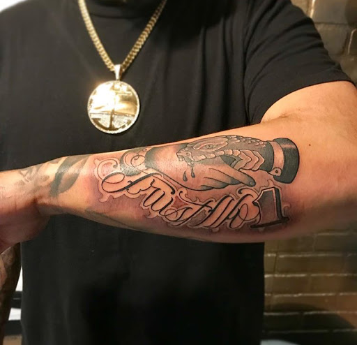 Explore deceased mom tattoo ideas, creative tattoo ideas in Pittsburg, available at Collective Arts Tattoos & Piercings