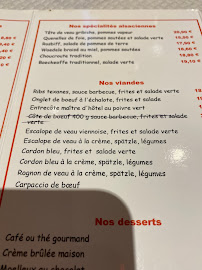 Restaurant français La Rotonde à Strasbourg (la carte)