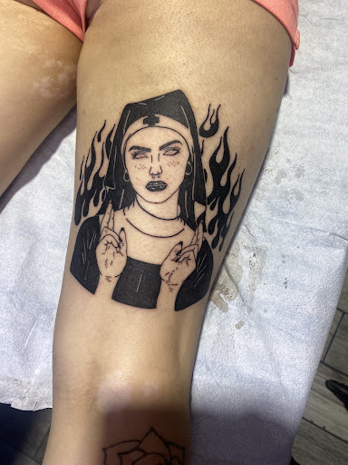 Explore hard life tattoo ideas, creative tattoo ideas in Harrisburg, available at Capital Tattoo Company