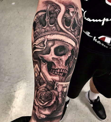 Explore ankle tattoo ideas male, creative tattoo ideas in El Paso, available at Wyze Guyz Tattoo Parlor