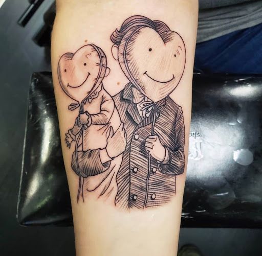 Explore fork tattoo ideas, creative tattoo ideas in Charlotte, available at Tattoo Bills Charlotte