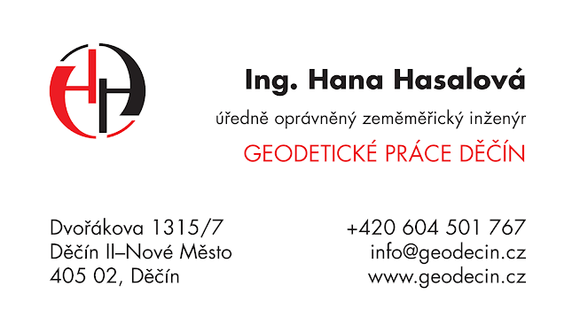 Geodecin.cz | Geodetické práce Děčín - Děčín