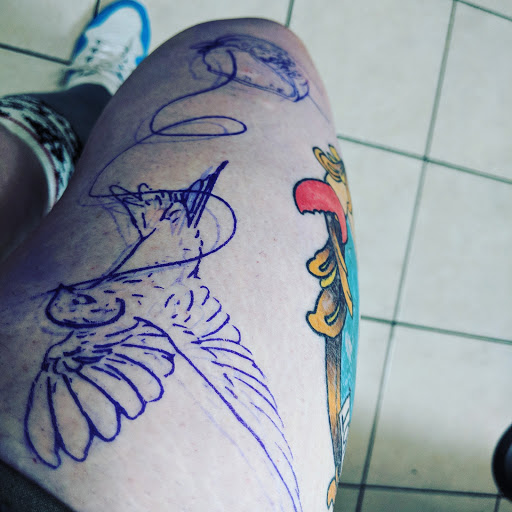 Explore ape tattoo ideas, creative tattoo ideas in Staten Island, available at Bullseye Tattoos