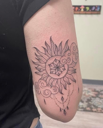 Explore running tattoos ideas, creative tattoo ideas in Buffalo, available at Vagabond Ink Tattoo Parlor