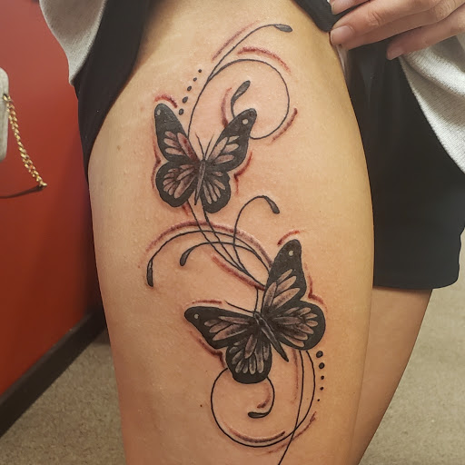 Explore radiohead tattoo ideas, creative tattoo ideas in Export, available at Patriotic pain tattoo