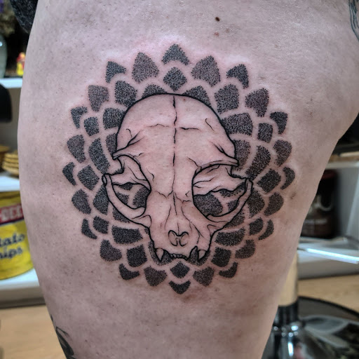 Explore puzzle tattoo ideas, creative tattoo ideas in Lewisburg, available at Rose and Dagger Tattoo