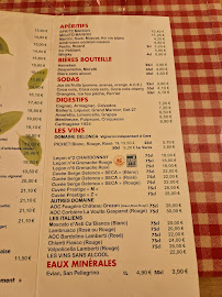 Menu / carte de Pizzeria Santa Lucia à Valras-Plage