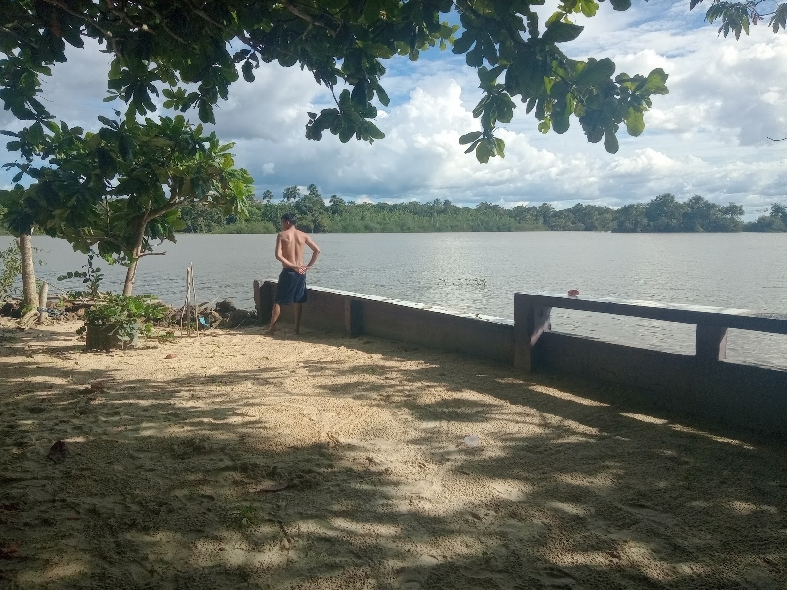 Photo of Praia do Guajara de Beja and the settlement