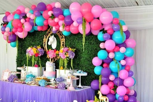 Decoración con globos purikitaka