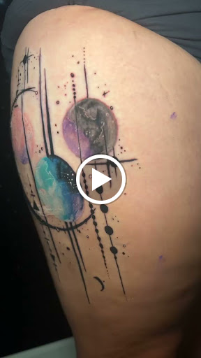 Explore sadness tattoo ideas, creative tattoo ideas in Sioux Falls, available at Starry Eyed Studio