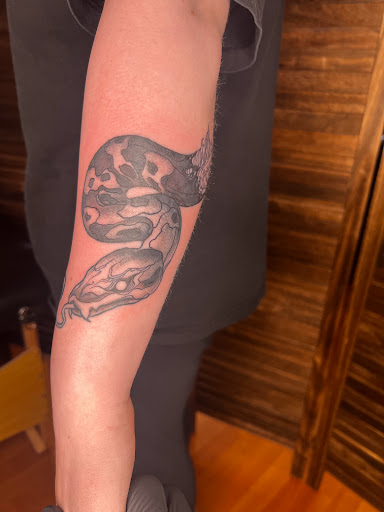 Explore tattoo ideas for dead dog, creative tattoo ideas in Lincoln City, available at Xeper Studio Tattoos and Temple of Personal Development