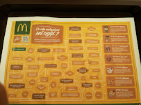 McDonald's à Milan menu