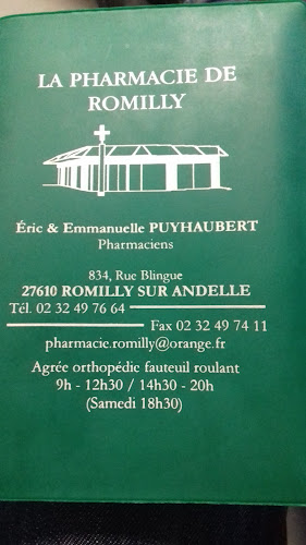 Pharmacie de Romilly à Romilly-sur-Andelle