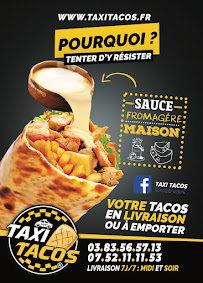 Taxi Tacos à Vandœuvre-lès-Nancy carte