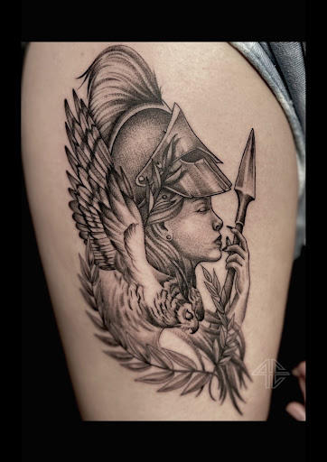 Explore phoenix rising tattoo ideas, creative tattoo ideas in Morrisville, available at Foreverly Inked
