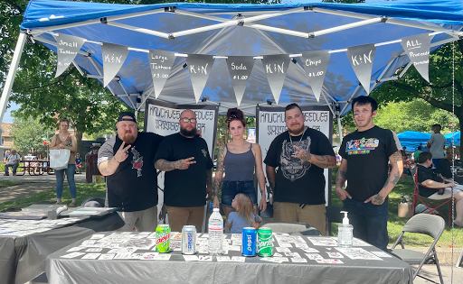 Explore sleeve tattoo ideas male, creative tattoo ideas in Sunbury, available at Knuckles & Needles Tattoo Parlor