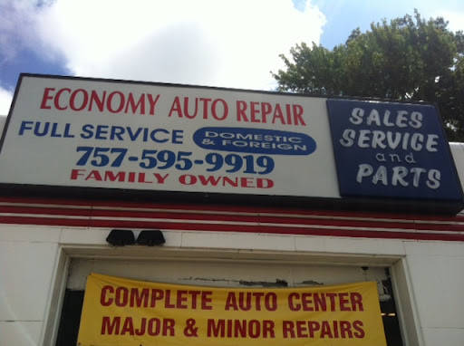 Auto Repair Shop «Economy Auto Repair & Tires», reviews and photos, 9912 Jefferson Ave, Newport News, VA 23605, USA