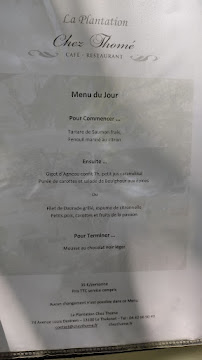 Restaurant de spécialités provençales Chez Thomé à Le Tholonet - menu / carte