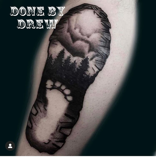 Explore head tattoo ideas for men, creative tattoo ideas in Temecula, available at Sea Hag Tattoo Parlour