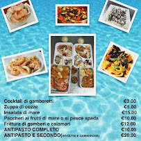 Menu du RISTORANTE DA PAOLO à Carlentini