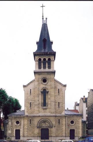 Église catholique Église Sainte-Geneviève-de-la-Plaine Saint-Denis