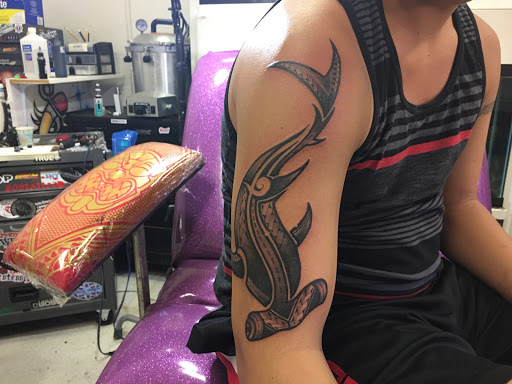 Explore tattoo ideas on leg for men, creative tattoo ideas in Wahiawa, available at Empire Art Studio