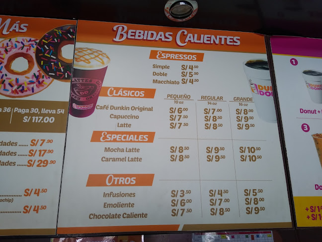 Opiniones de Dunkin Donuts Vivanda en Santiago de Surco - Cafetería